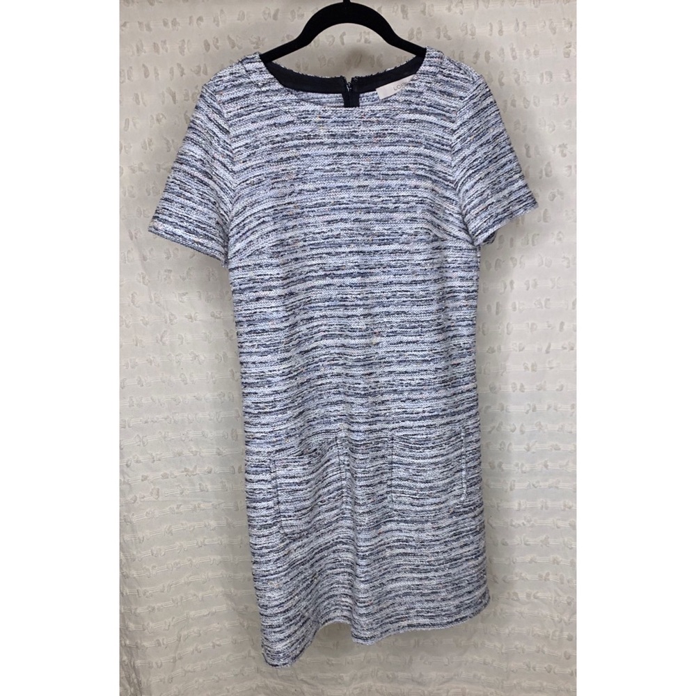 LOFT | Rainbow-Weave Shift Dress